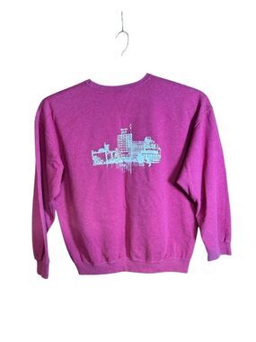 Quaker Oats Cedar Rapids Iowa Jerzees 2XL Heather Red Sweatshirt